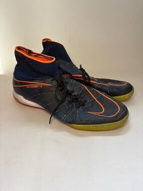 Nike HypervenomX Proximo II IC Indoor Soccer Shoes Distressed Indigo Size 10